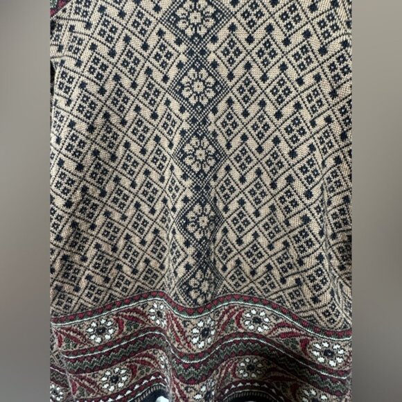 Dale of Norway Fair Isle Nordic Virgin Wool button down cardigan size XLarge - Picture 8 of 13